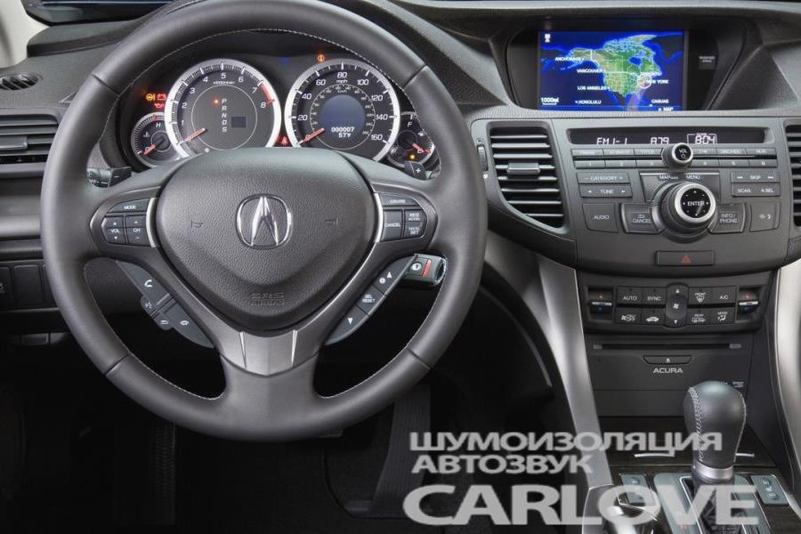 Шумоизоляциия Acura TSX