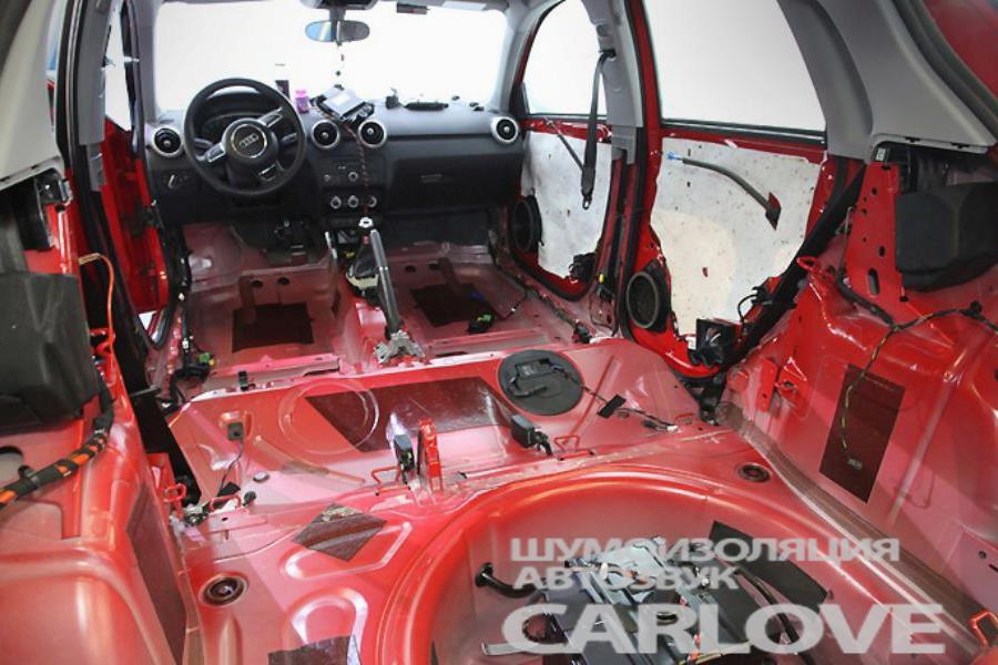 Шумоизоляциия Audi A1