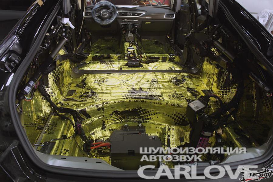 Шумоизоляциия Audi A7