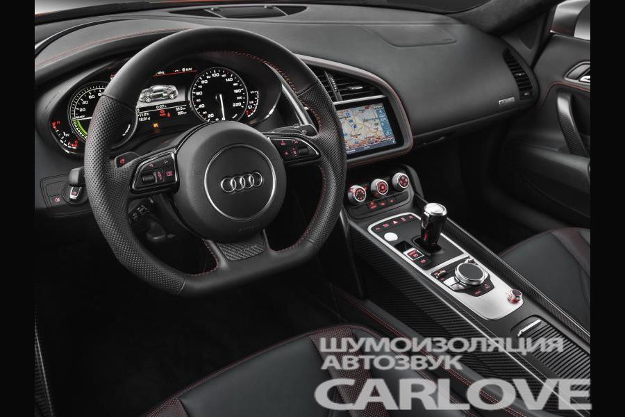 Шумоизоляциия Audi R8